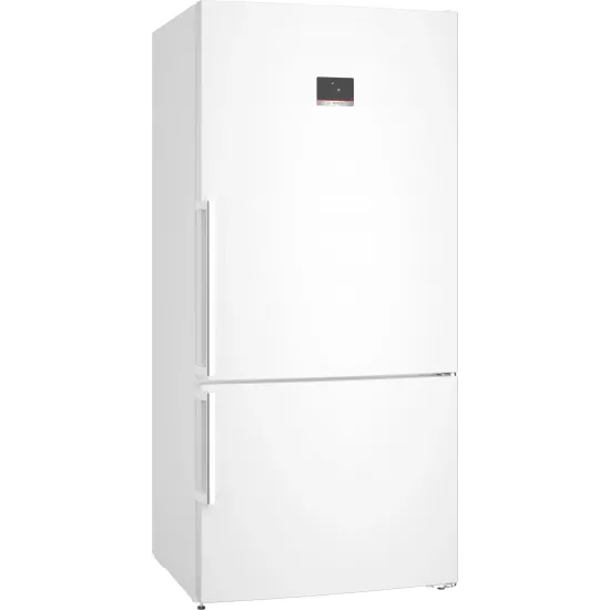 Serie 6 Alttan Donduruculu Buzdolabı 186 x 86 cm Beyaz, Total No Frost