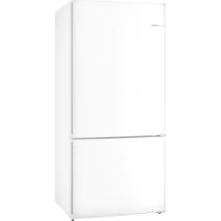 Serie 6 Alttan Donduruculu Buzdolabı 186 x 86 cm Beyaz, Total No Frost