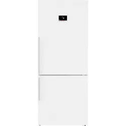 Serie 8 Alttan Donduruculu Buzdolabı 186 x 75 cm Beyaz, Total No Frost