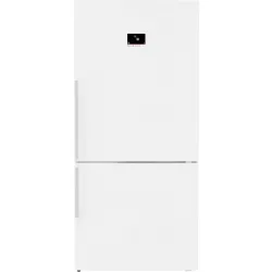 Serie 8 Alttan Donduruculu Buzdolabı 186 x 86 cm Beyaz, Total No Frost