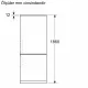 Serie 8 Alttan Donduruculu Buzdolabı 186 x 86 cm Beyaz, Total No Frost