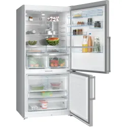 Serie 8 Alttan Donduruculu Buzdolabı 186 x 86 cm Kolay temizlenebilir Inox, Total No Frost