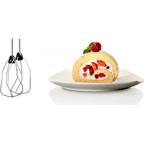 MFQ2420B El Mikseri CleverMixx 400 W Siyah, Paslanmaz çelik