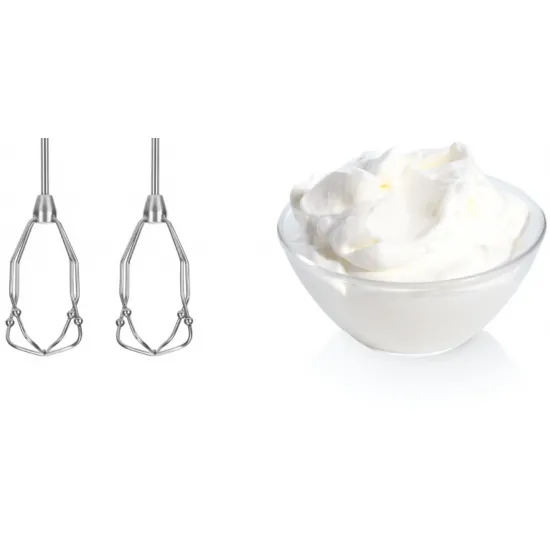 MFQ40303 El Mikseri Styline Colour 500 W Kırmızı, Gümüş