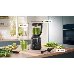 Serie 6 High performance Blender VitaPower 1800 W Siyah