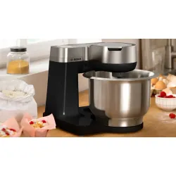 Serie 2 Mutfak Makinesi MUM 900 W Siyah, Gümüş