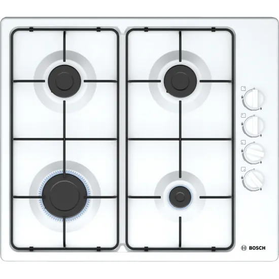 Serie 2 Gazlı Ocak 60 cm Emaye, Beyaz