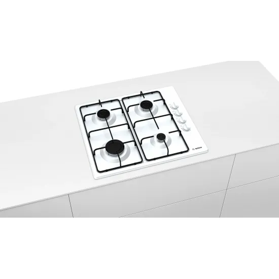 Serie 2 Gazlı Ocak 60 cm Emaye, Beyaz