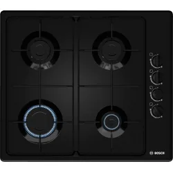 Serie 2 Gazlı Ocak 60 cm Emaye, Siyah