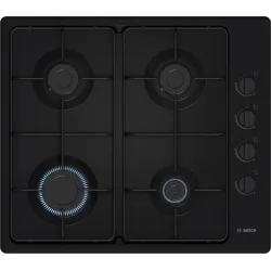 Serie 2 Gazlı Ocak 60 cm Emaye, Siyah