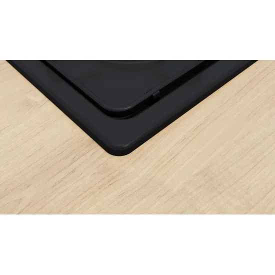 Serie 2 Gazlı Ocak 60 cm Emaye, Siyah