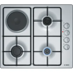 Serie 2 Gazlı/Elektrikli Ocak 60 cm Paslanmaz çelik