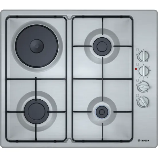 Serie 2 Gazlı/Elektrikli Ocak 60 cm Paslanmaz çelik