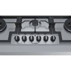 Serie 6 Gazlı Ocak 90 cm Paslanmaz çelik