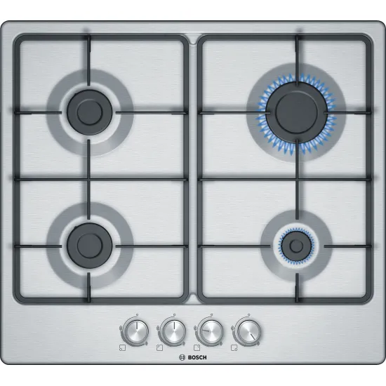 Serie 4 Gazlı Ocak 60 cm Paslanmaz çelik