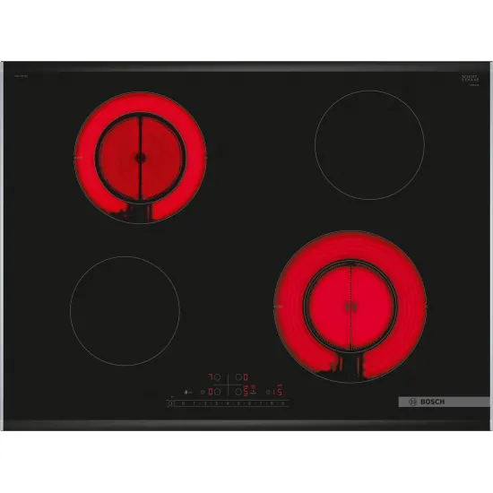 Serie 6 Elektrikli Ocak 70 cm Çerçeveli Montaj
