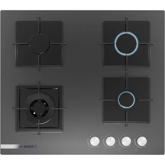 Serie 2 Gazlı Ocak 60 cm Sert cam,