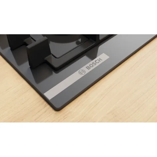 Serie 4 Gazlı Ocak 60 cm Sert cam, Antrasit gri