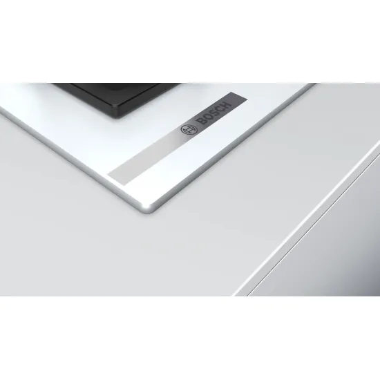 Serie 2 Gazlı Ocak 60 cm Sert cam, Beyaz