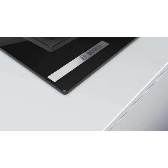 Serie 2 Gazlı Ocak 60 cm Sert cam, Siyah