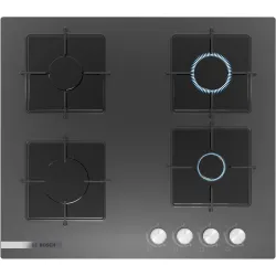 Serie 2 Gazlı Ocak 60 cm Sert cam,