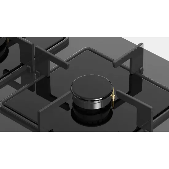 Serie 2 Gazlı Ocak 60 cm Sert cam,