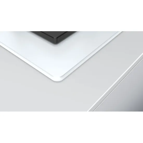 Serie 2 Gazlı Ocak 60 cm Sert cam, Beyaz