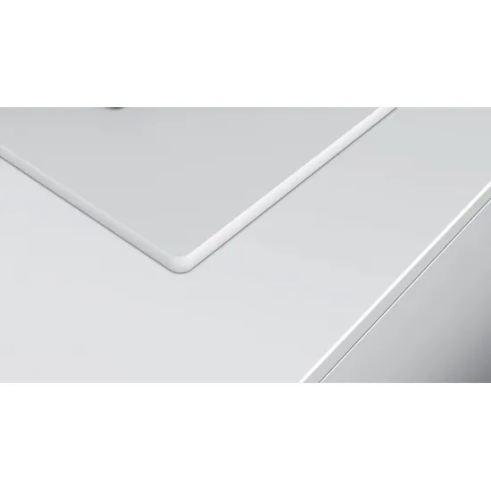 Serie 6 Gazlı Ocak 60 cm Sert cam, Beyaz