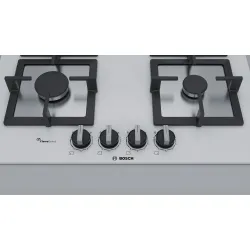 Serie 6 Gazlı Ocak 60 cm Sert cam, Beyaz