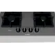 Serie 6 Gazlı Ocak 60 cm Sert cam, Antrasit gri