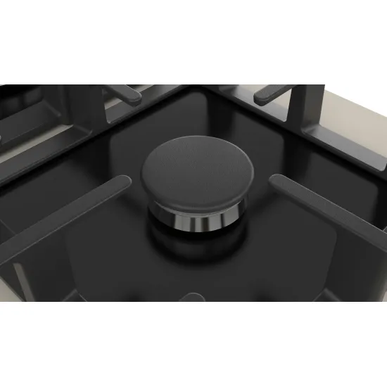 Serie 6 Gazlı Ocak 60 cm NeoKlasik, Sert cam, İnci beyazı