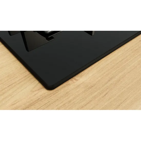 Serie 6 Gazlı Ocak 75 cm Sert cam, Siyah