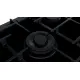 Serie 8 Gazlı Ocak 75 cm Seramik, Siyah
