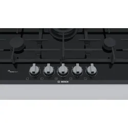 Serie 8 Gazlı Ocak 75 cm Seramik, Siyah