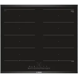 Serie 6 İndüksiyonlu Ocak 60 cm Siyah, Çerçeveli Montaj