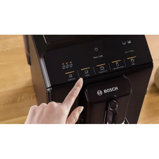 Serie 2 Tam Otomatik Kahve Makinesi VeroCafe Piyano siyah
