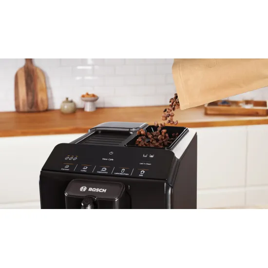 Serie 2 Tam Otomatik Kahve Makinesi VeroCafe Piyano siyah