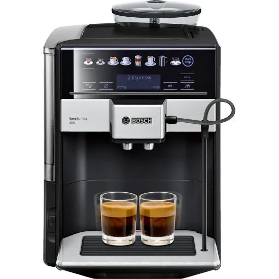 TIS65429RW Tam Otomatik Kahve Makinesi Vero Barista 400 Metalik Safir Siyahı