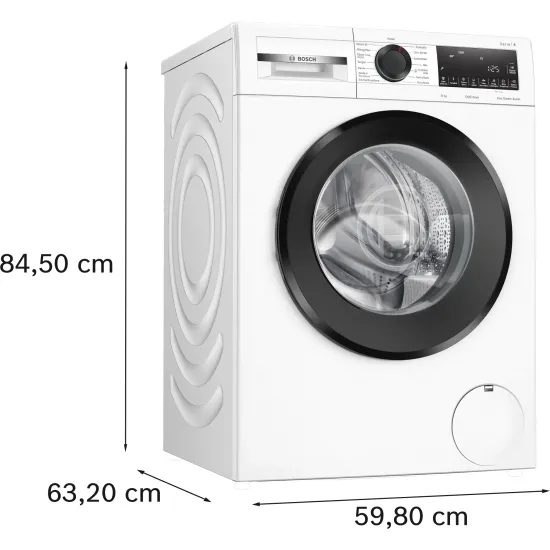 Serie 4 Çamaşır Makinesi 9 kg maks. 1200 dev./dak.